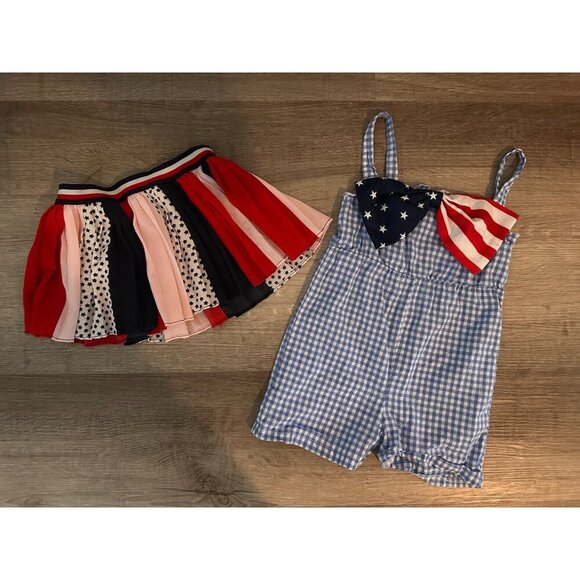 Patriotic romper and tutu bundle size 18 months - Picture 1 of 3